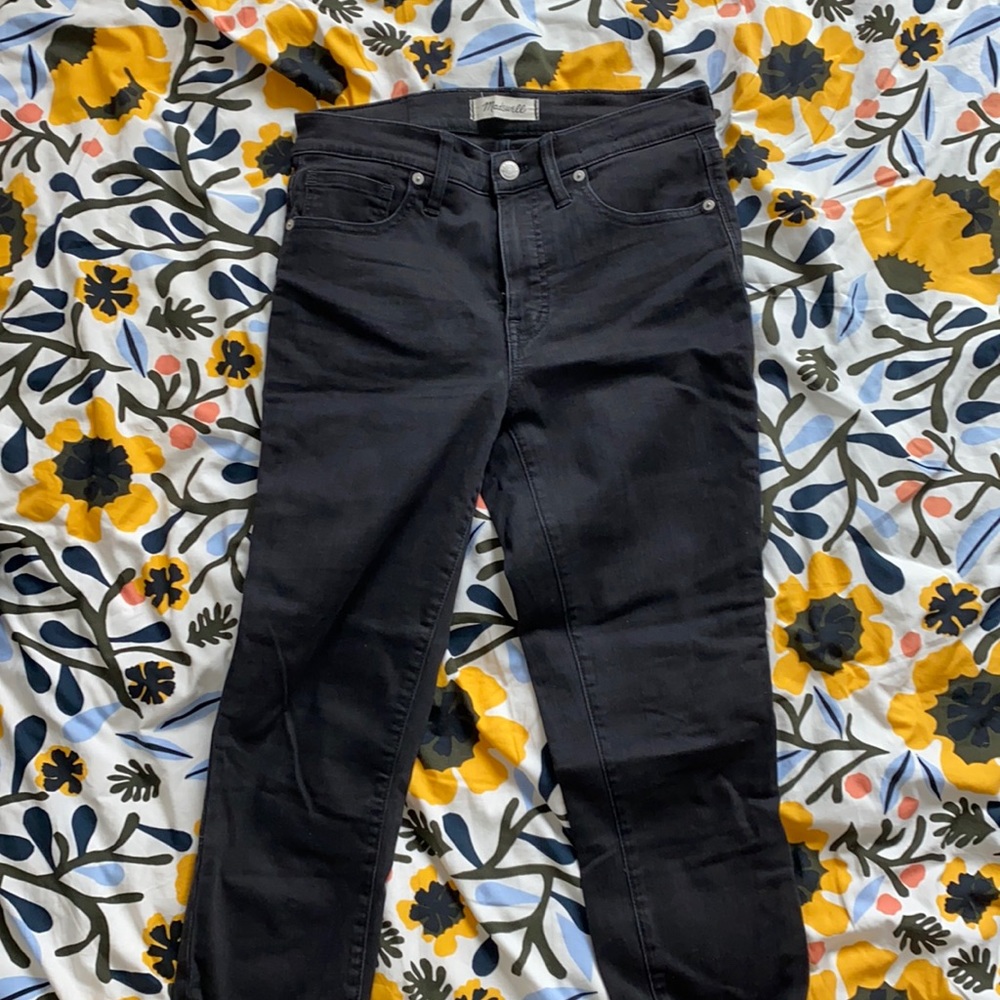Madewell high rise skinny jeans